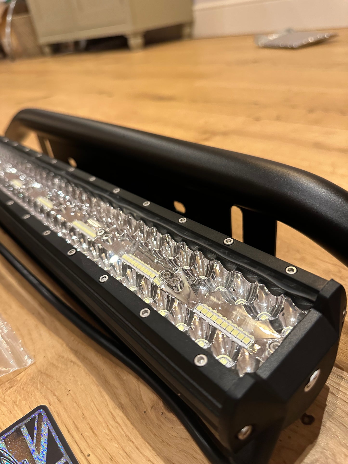 LED Light Bar With Mounting Bracket And Wiring Harness