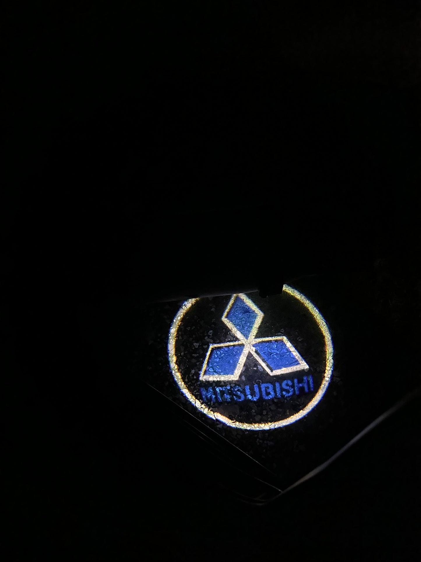 Mitsubishi Logo Door Light