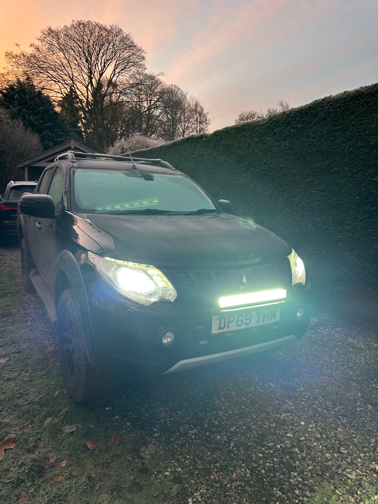 LED Light Bar With Mounting Bracket And Wiring Harness