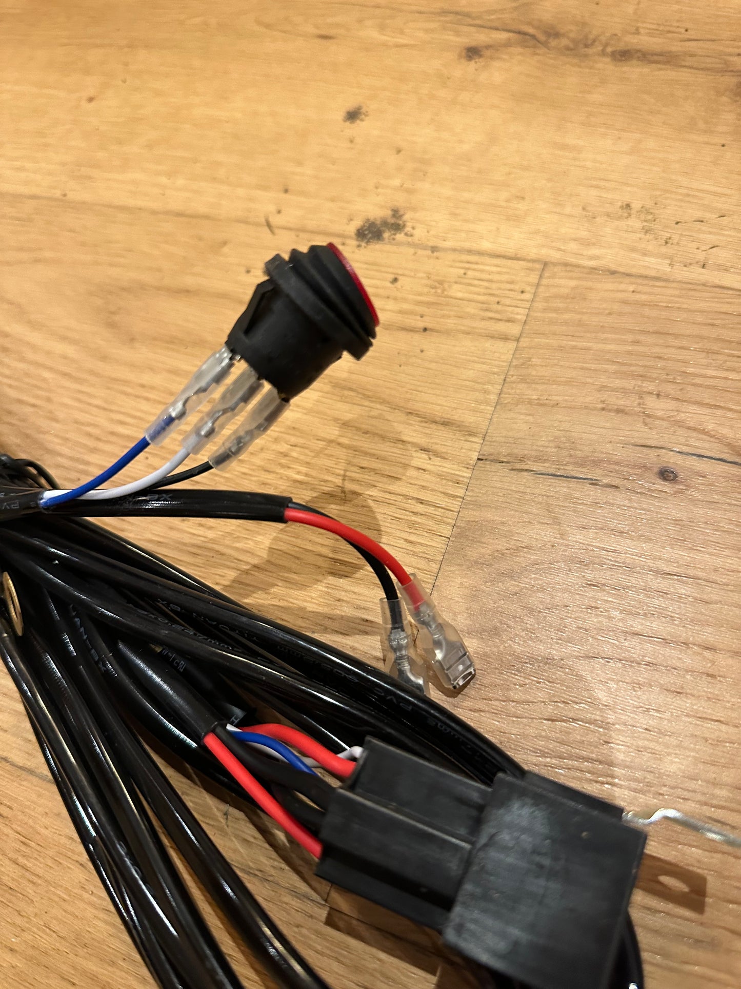 LED Light Bar With Mounting Bracket And Wiring Harness