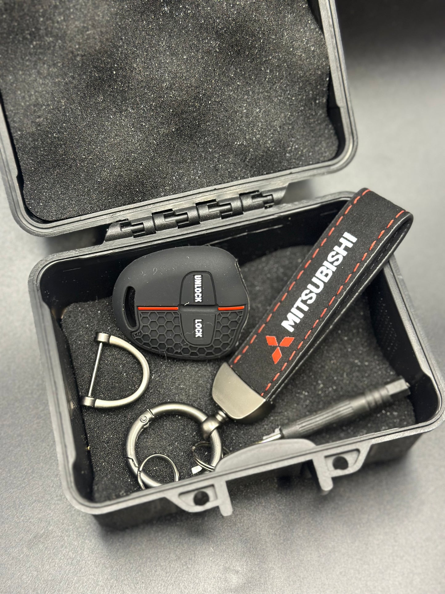 Series 4 Key Case & Key Ring Set