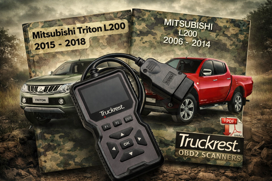 Truckrest Diagnostic Kit OBD2 Scanner + Free Workshop Manual (PDF)